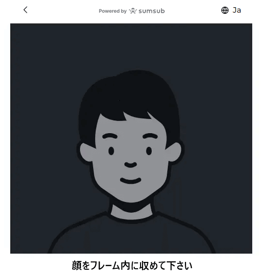 FXGTの顔の認証手続き完了