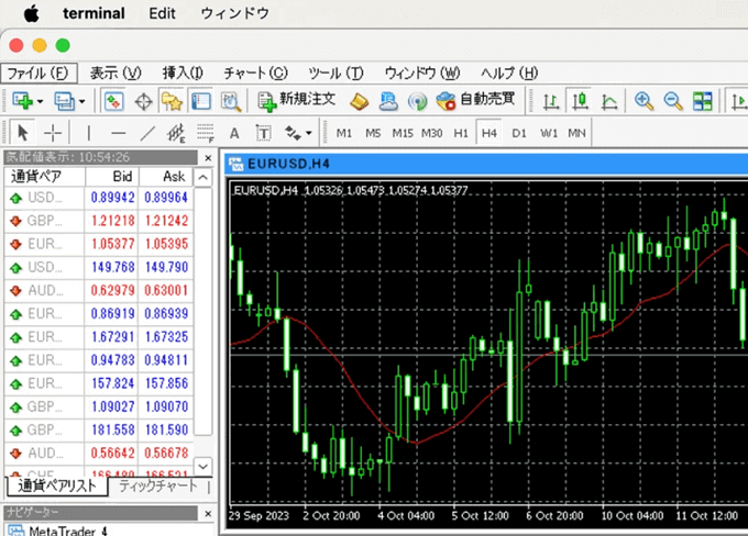Mac版XMのMT4文字化け問題の解決手順ステップ4