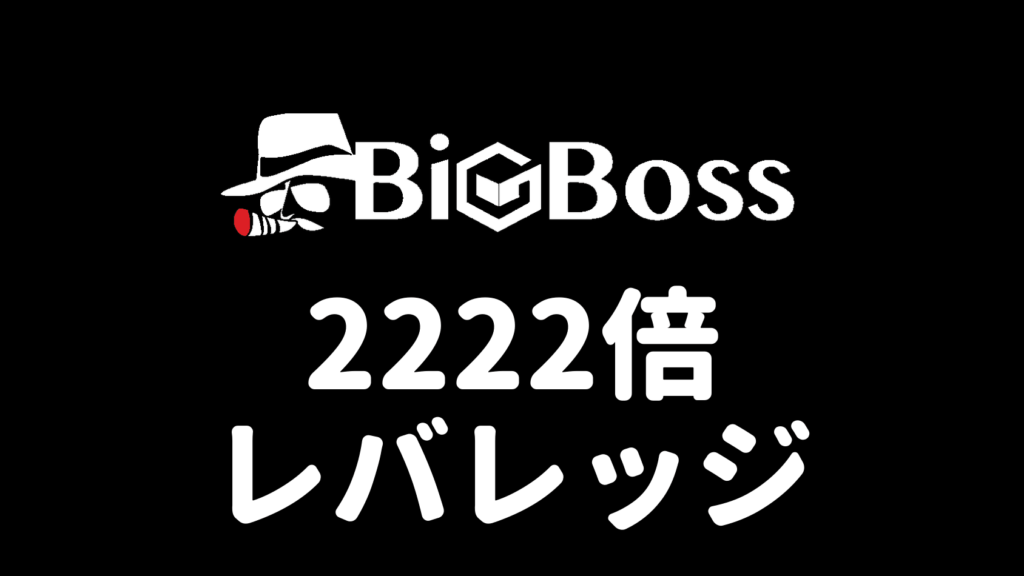 BigBossレバレッジ2222倍